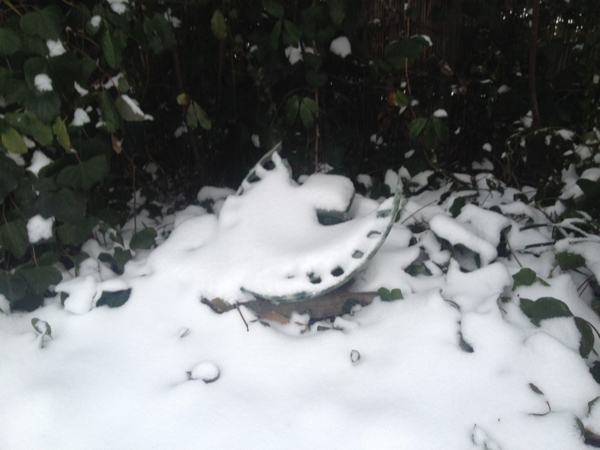 the westpoint, Water: the bowl shattered during an earlier freeze