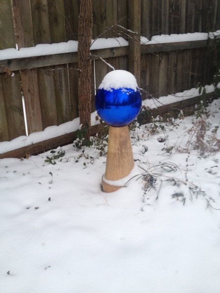 the gazing ball, northeast corner